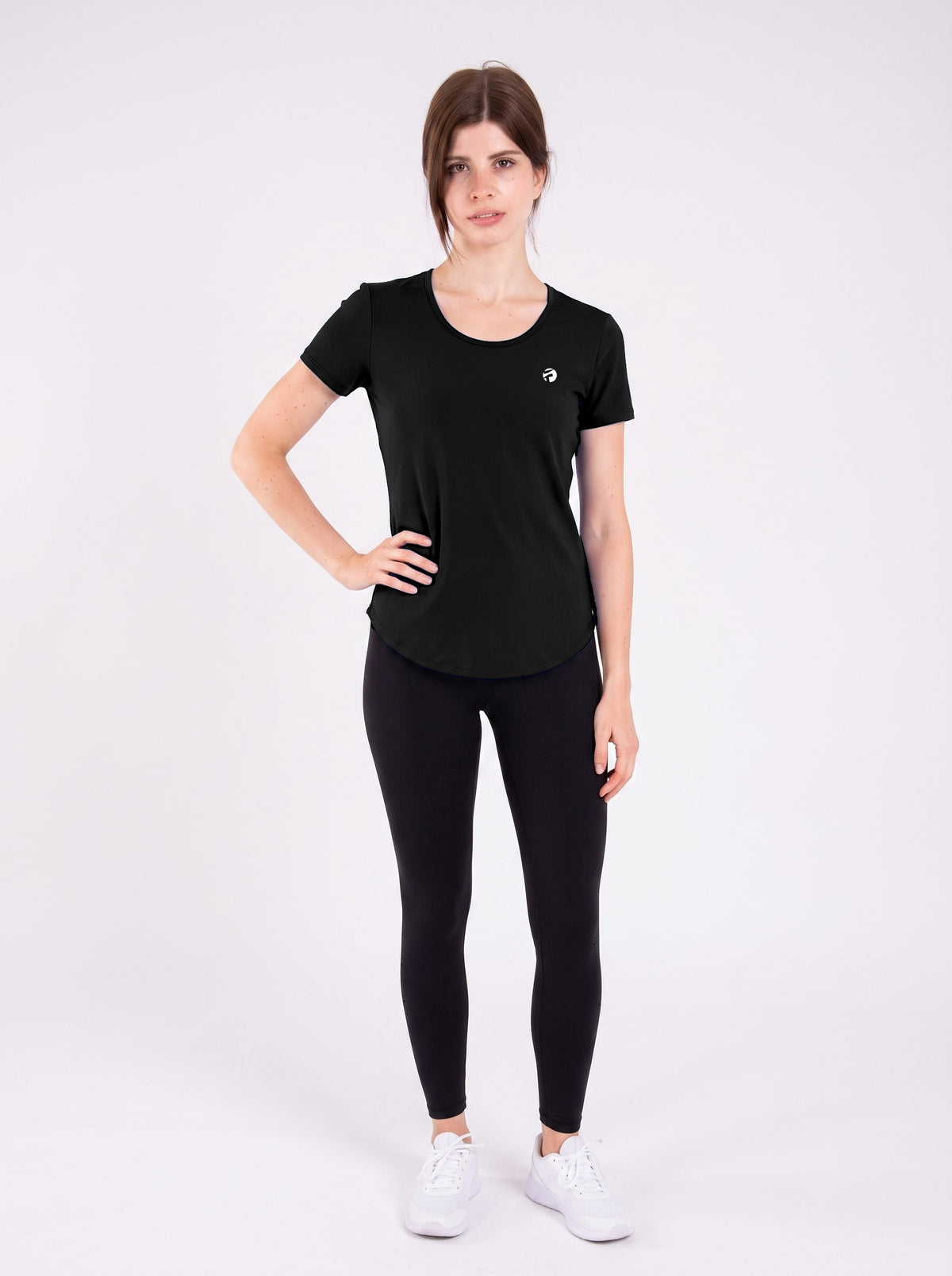 Signature Weave Tee - Black