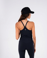 Apex Padded Tank Black - Back cap