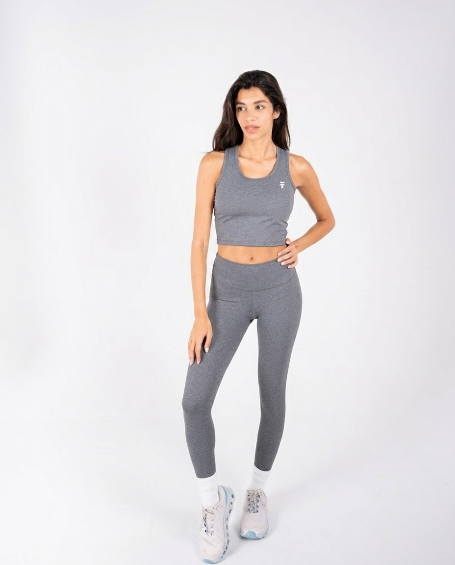 Apex Crop Tank DHG - Full body Front