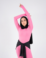 Essential Half-Zip Bubblegum - Action