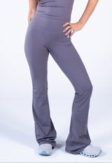 Ultra Soft Apex Flared Pants - Graphite - FIT TRIBE