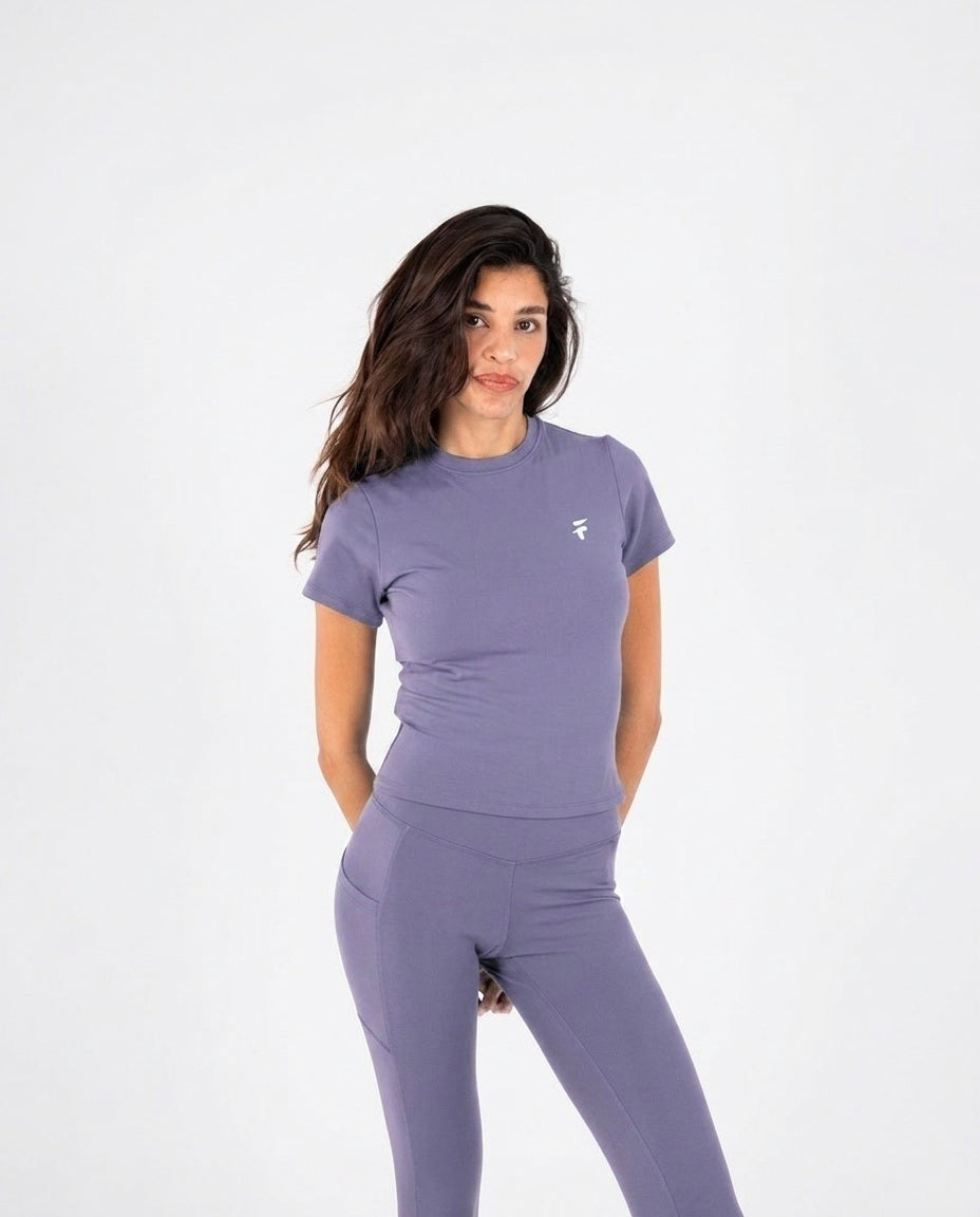Ultra Soft Apex Longline Top - Graphite